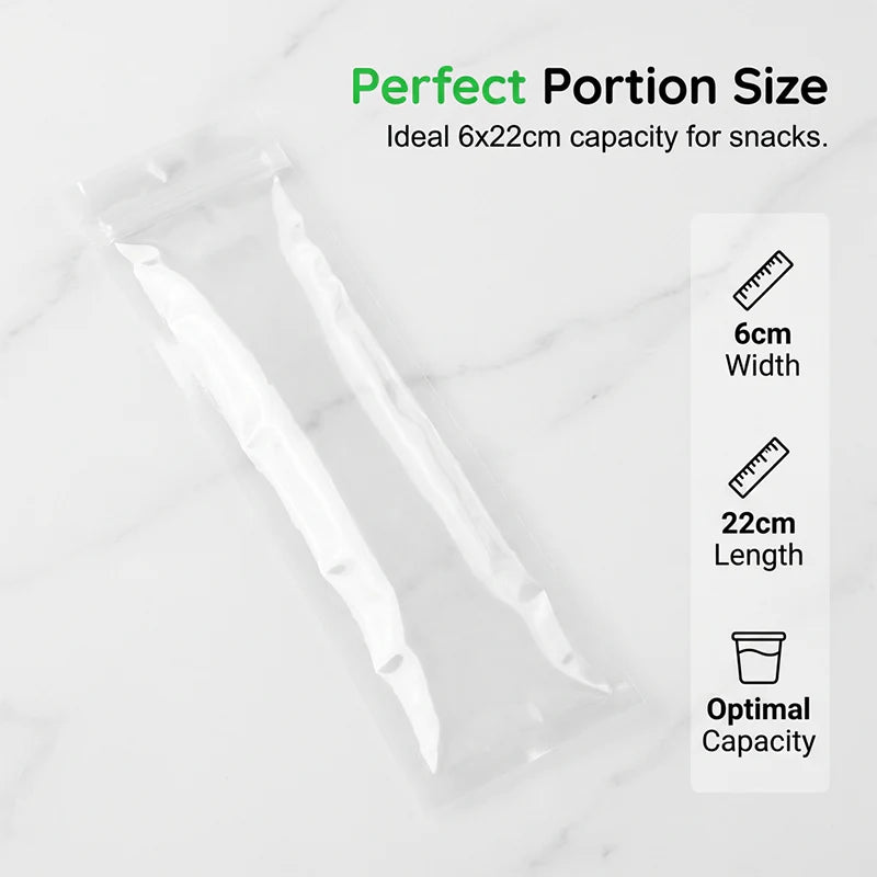 ⌛Limited-Time Offer-DIY Zip-Seal Ice Pop Bags for Healthy Homemade Treats
