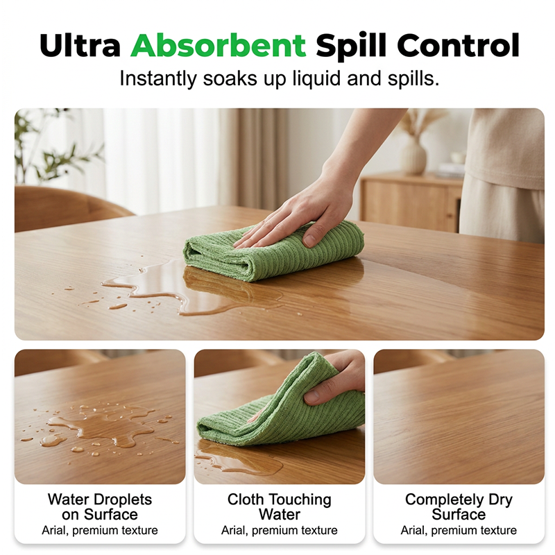 🧼🧽 50% OFF! 🧹Disposable Tear-Off Cleaning Cloth Roll – Strong absorbent & easy tear-off.