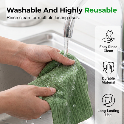🧼🧽 50% OFF! 🧹Disposable Tear-Off Cleaning Cloth Roll – Strong absorbent & easy tear-off.