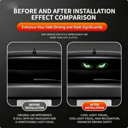 🚗👀Catch all eyes & boost driving safety-Solar Powered LED Car Warning Light