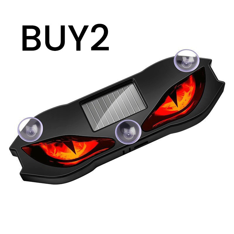🚗👀Catch all eyes & boost driving safety-Solar Powered LED Car Warning Light