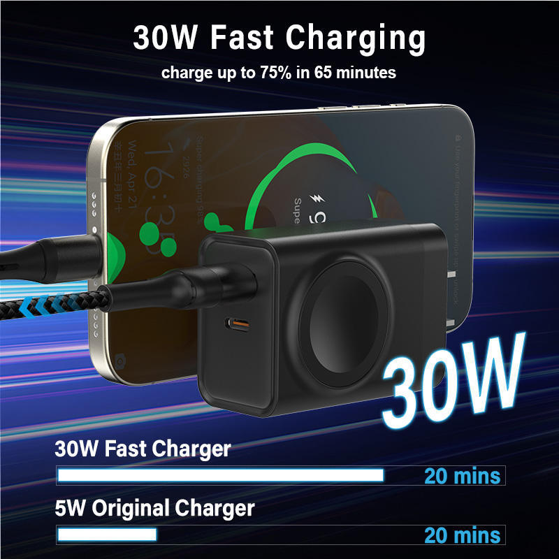 3-in-1 Wireless Wall Charger for Watch
