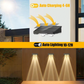 ⌛Last-Day Sale-Solar Outdoor Wall Light – 3 Color & Rainbow