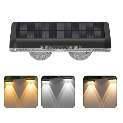 ⌛Last-Day Sale-Solar Outdoor Wall Light – 3 Color & Rainbow