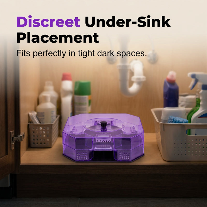 🥳2026 HOT SALE🥳💞50K+ SOLD!♻️🪳 50% OFF! Reusable Roach Trap – Physical capture, no toxic sprays. One‑way doors, easy to check & clean. Safe for homes with kids & pets! 🏠✨