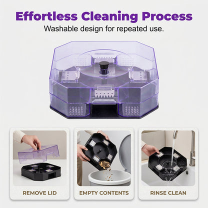 🥳2026 HOT SALE🥳💞50K+ SOLD!♻️🪳 50% OFF! Reusable Roach Trap – Physical capture, no toxic sprays. One‑way doors, easy to check & clean. Safe for homes with kids & pets! 🏠✨