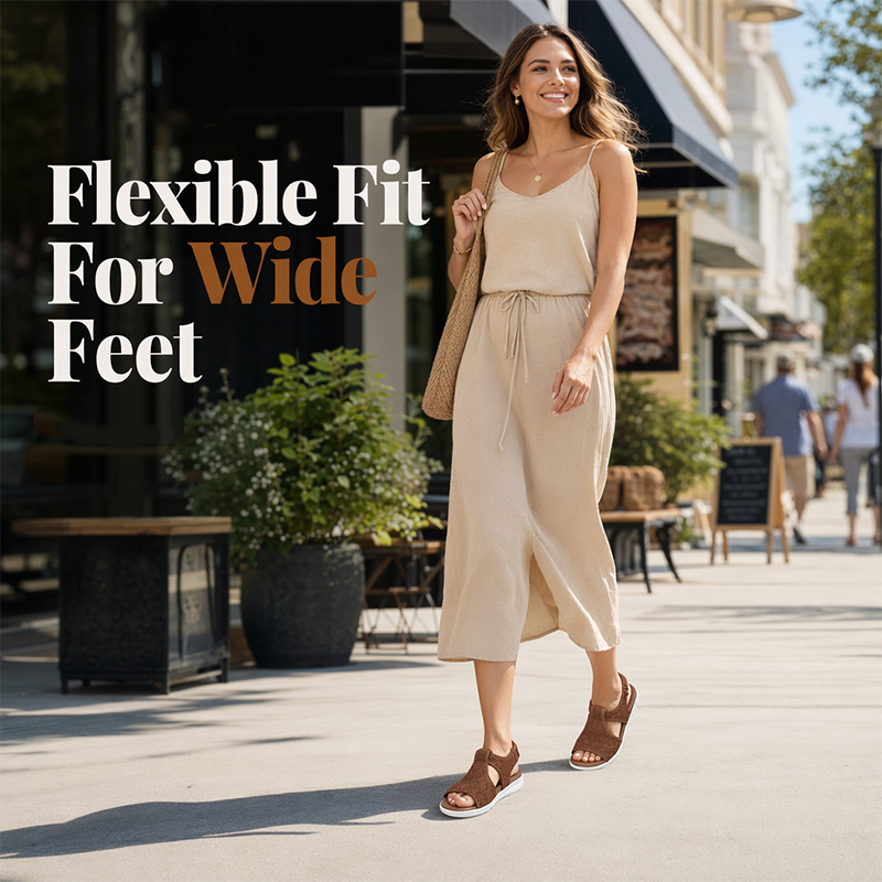Women's Casual Comfort Peep Toe Sandals