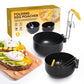 Foldable Non-Stick Egg Poacher Mold