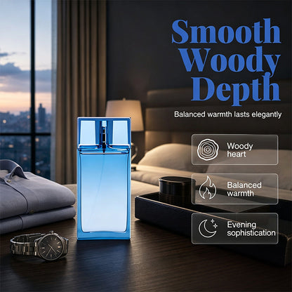 🎁2026 New Arrivals 50% OFF💥Men Woody Aquatic Eau de Parfum 90ml – long-lasting citrus woody scent, elegant masculine aroma, luxury gift packaging, daily dating wear. Male daily fragrance essential!