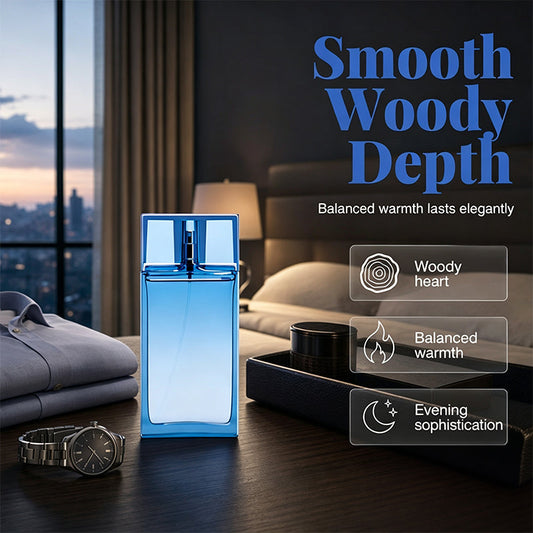 🎁2026 New Arrivals 50% OFF💥Men Woody Aquatic Eau de Parfum 90ml – long-lasting citrus woody scent, elegant masculine aroma, luxury gift packaging, daily dating wear. Male daily fragrance essential!