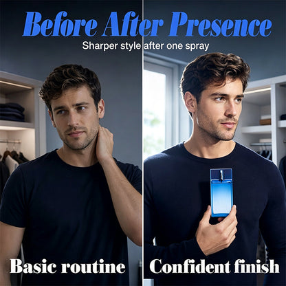 🎁2026 New Arrivals 50% OFF💥Men Woody Aquatic Eau de Parfum 90ml – long-lasting citrus woody scent, elegant masculine aroma, luxury gift packaging, daily dating wear. Male daily fragrance essential!