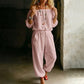 Women's Off Shoulder Jumpsuit