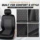 Universal PU Leather Car Seat Cover Set