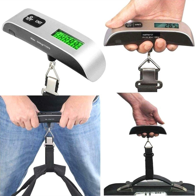 Portable Digital Luggage Scale with Strong Strap