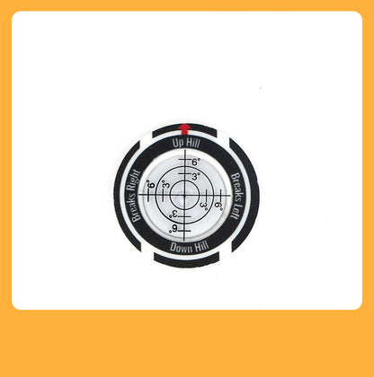 Precision Golf Green Reading Level & Ball Marker