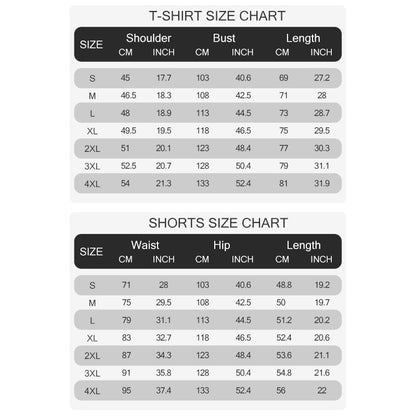 👕 50% OFF NOW! ☀️ Men’s Gradient T-Shirt & Shorts Set – Cool Drips, Zero Fuss 🩳