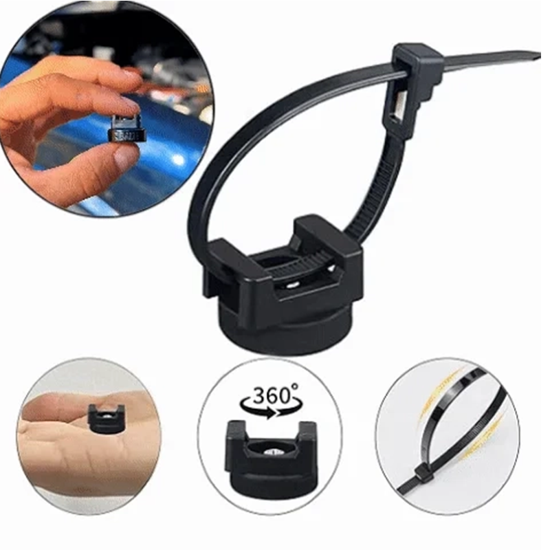 🔧🧲Magnetic Cable Zip Tie Mount Kit