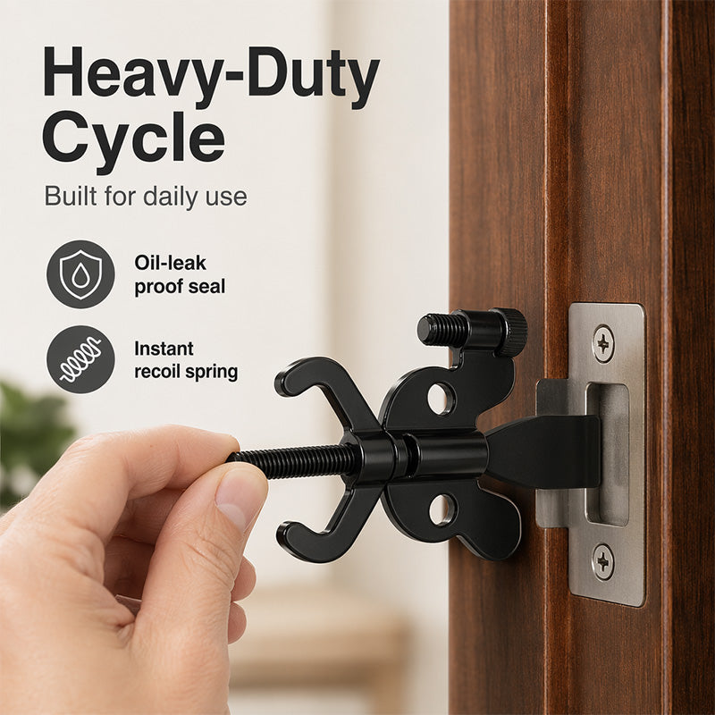 ⌛Limited-Time Offer: Buy 2, Get 1 Free-Portable Stainless Steel Travel Door Stopper