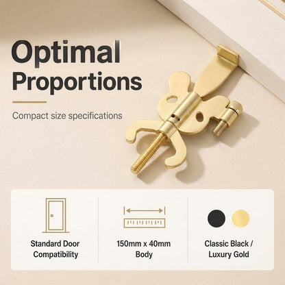 ⌛Limited-Time Offer: Buy 2, Get 1 Free-Portable Stainless Steel Travel Door Stopper