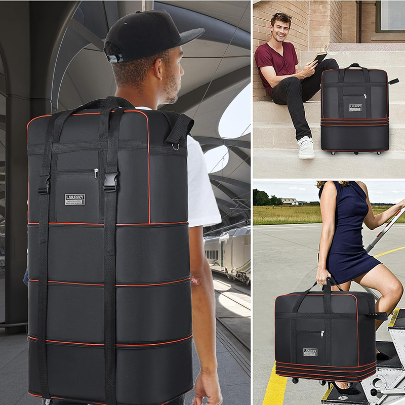 📢📢50% OFF !! ⏰Large Capacity Expandable Travel Duffel Bag