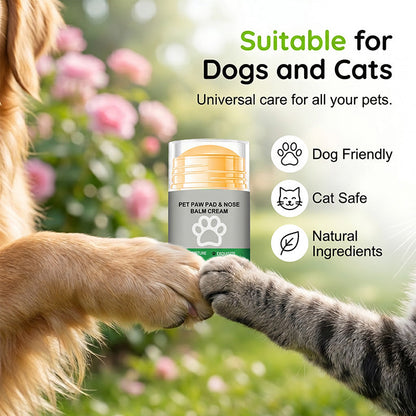 🔥Hot Sale 50% OFF🔥 Moisturizing Pet Paw Balm Stick – Coconut & Beeswax, Lick-Safe, No-Mess 🐾