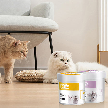 ✨️Surprise 50% Off！🐈🐕Keeping your furry friend clean matters！Natural Plant-Based Cleaning Wipes for Pet Eyes and Ears