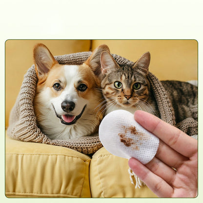 ✨️Surprise 50% Off！🐈🐕Keeping your furry friend clean matters！Natural Plant-Based Cleaning Wipes for Pet Eyes and Ears