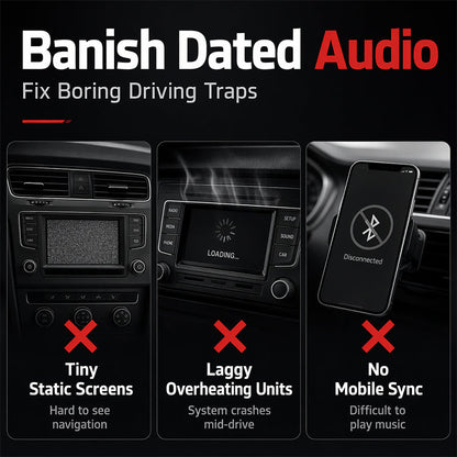 📻 Car Stereo with Touchscreen | 7-inch Touchscreen · Bluetooth Hands-Free · USB/SD/AUX · Backup Camera