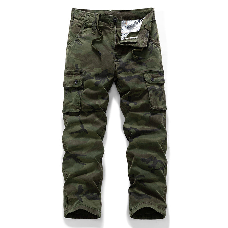 👖 More Storage, Easy Movement | Men's Straight-Leg Utility Cargo Pants