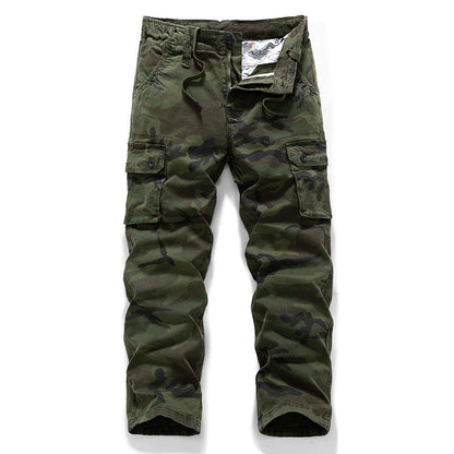 👖 More Storage, Easy Movement | Men's Straight-Leg Utility Cargo Pants