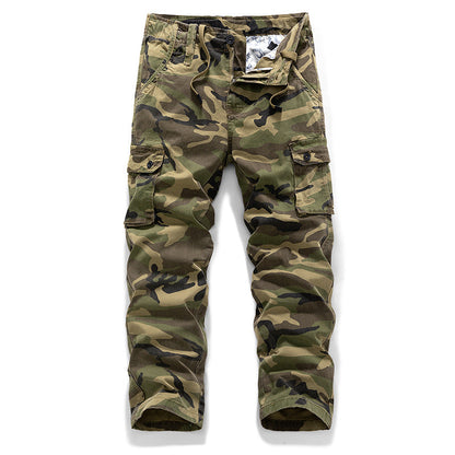 👖 More Storage, Easy Movement | Men's Straight-Leg Utility Cargo Pants