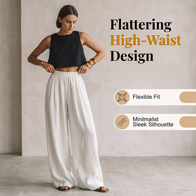 Women's Casual Loose Fit Wide Leg Pant