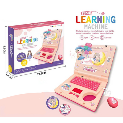 💻 50% OFF NOW! 🎁 Interactive Simulation Toy Laptop – Scrolling screen, music & tactile buttons – Boosts motor skills & hand‑eye coordination 🖥️✨
