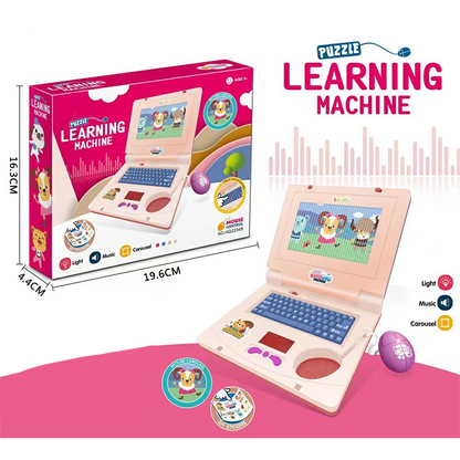 💻 50% OFF NOW! 🎁 Interactive Simulation Toy Laptop – Scrolling screen, music & tactile buttons – Boosts motor skills & hand‑eye coordination 🖥️✨