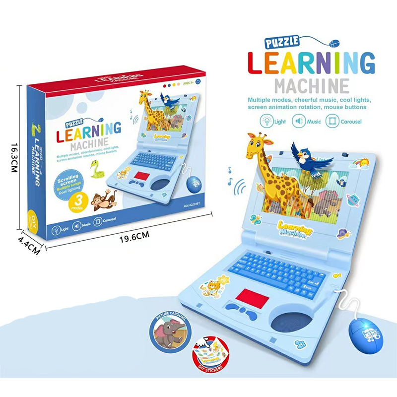 💻 50% OFF NOW! 🎁 Interactive Simulation Toy Laptop – Scrolling screen, music & tactile buttons – Boosts motor skills & hand‑eye coordination 🖥️✨