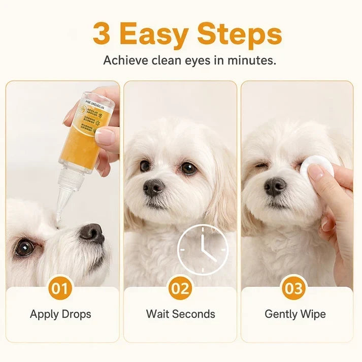 🐶 Enjoy 50% off now! ✨ Gentle pet eye care—cleaning the eye area and daily fur grooming 👀