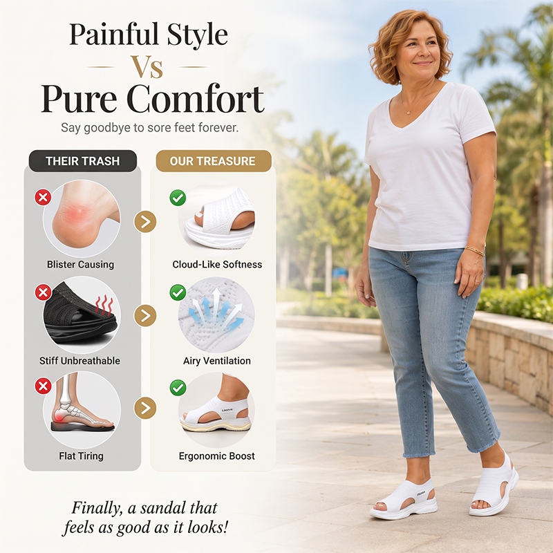 Women's Casual Knit Platform Sandals
