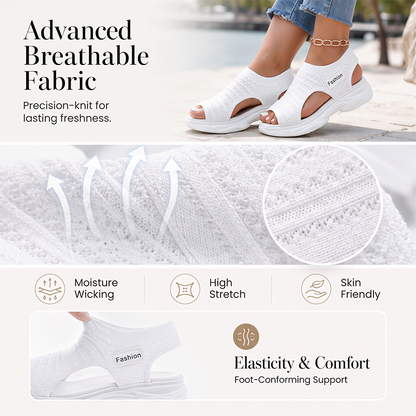 Women's Casual Knit Platform Sandals
