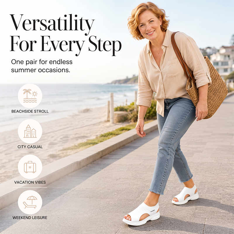 Women's Casual Knit Platform Sandals