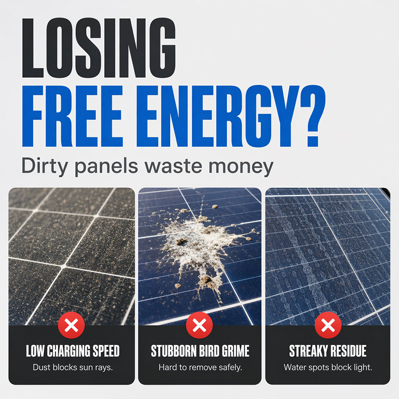 🛒 50% OFF NOW! ☀️ Advanced solar panel cleaning spray – Effectively removes dirt & improves energy output – Easy-to-use outdoor product 💧