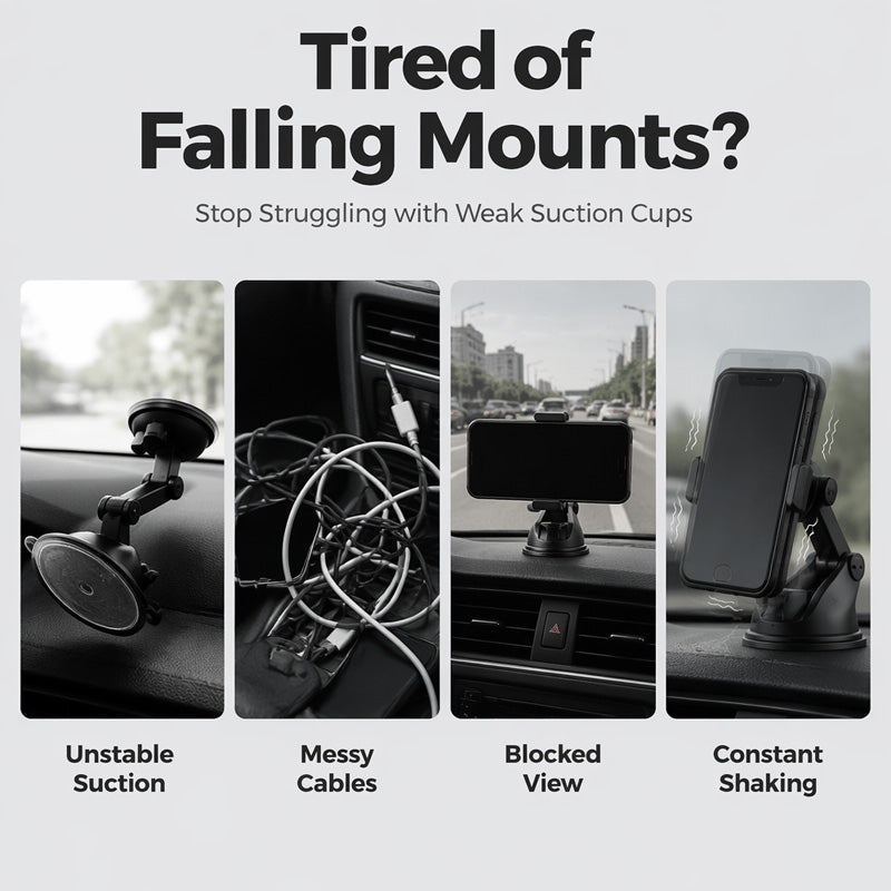 360 Rotating Dashboard Phone Mount