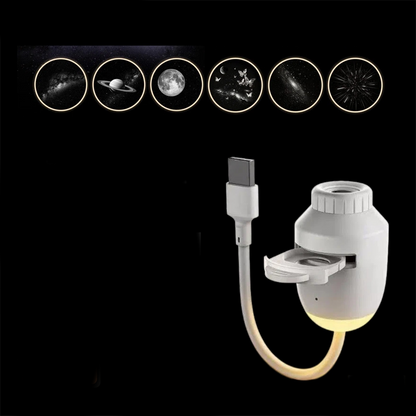 USB Star Projector Night Light
