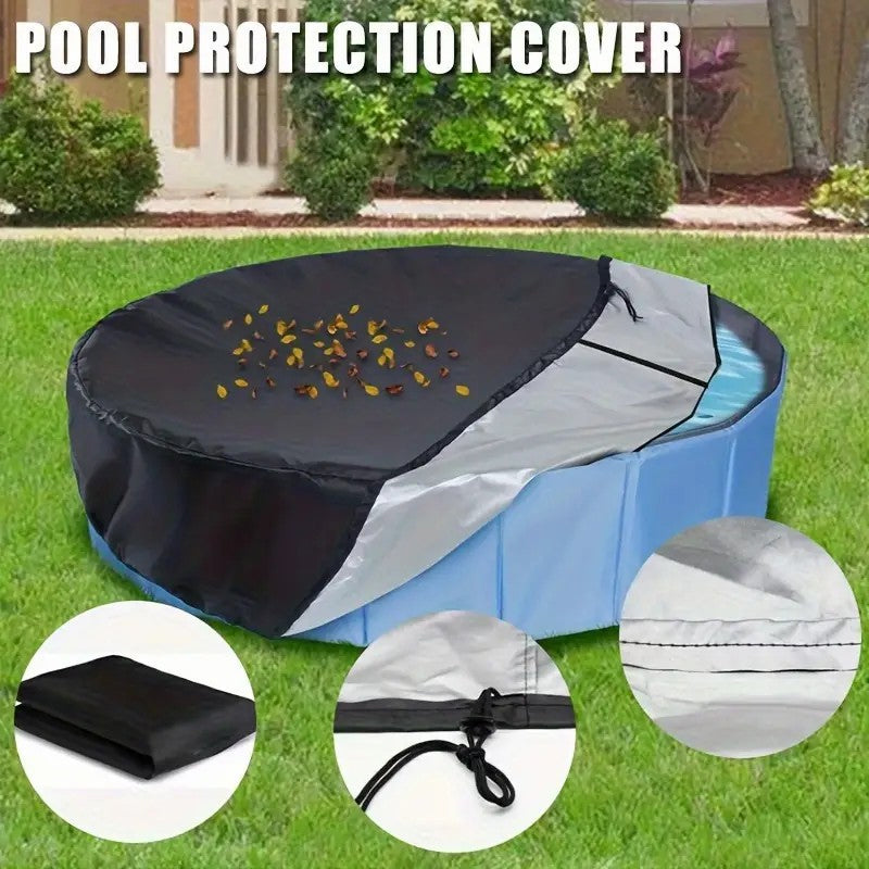 🔥Hot Sale 50% OFF🔥 210D Oxford Pool Cover – Waterproof, UV-Resistant, Windproof, 18FT Round 🏊