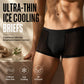 🔥 Pro-Favorite Men's Ice Cooling Ultra-Thin Boxer Briefs – Polyester – Breathable ❄️