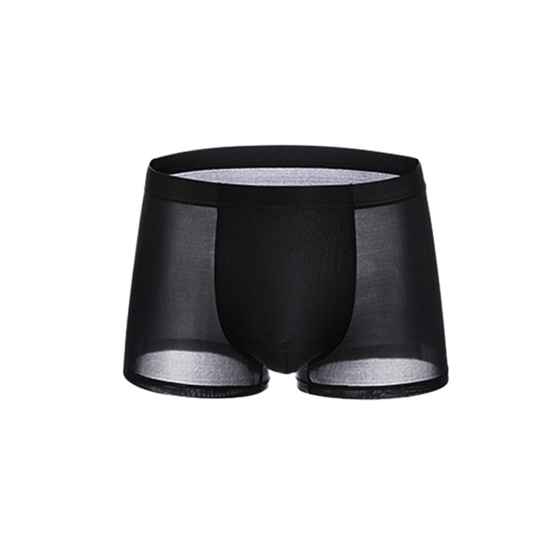 🔥 Pro-Favorite Men's Ice Cooling Ultra-Thin Boxer Briefs – Polyester – Breathable ❄️