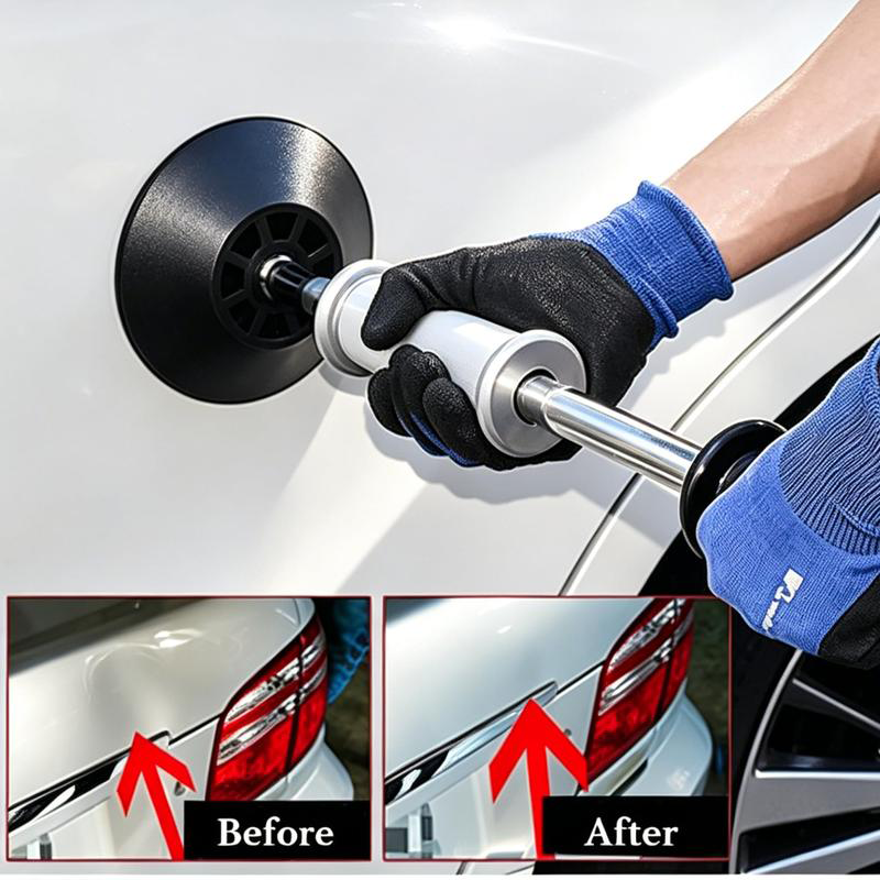 🚗 Ding in your door? Not anymore. Strong suction pulls out dents without damaging paint — no body shop, no crazy bills. 😎🔧
