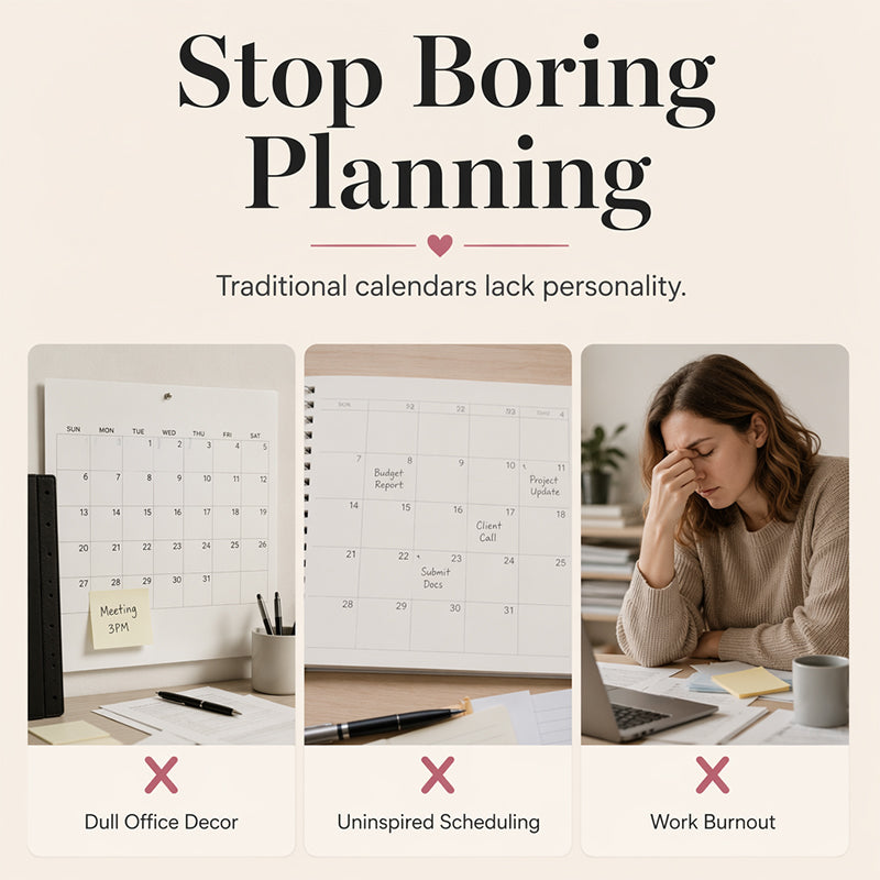 🔥2027 Funny Wall Calendar Stylish Decor Calendar For Ladies & Girls