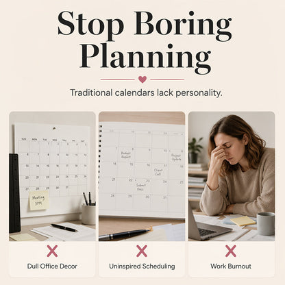 🔥2027 Funny Wall Calendar Stylish Decor Calendar For Ladies & Girls