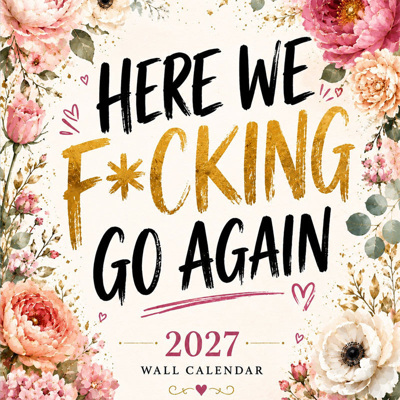 🔥2027 Funny Wall Calendar Stylish Decor Calendar For Ladies & Girls