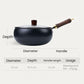 🔥Hot Sale 50% OFF🔥 Unenameled Artisan Cast Iron Casserole Pot, Pre-Seasoned Cast Iron Dutch Oven for Stovetop, Grill & Oven Cooking